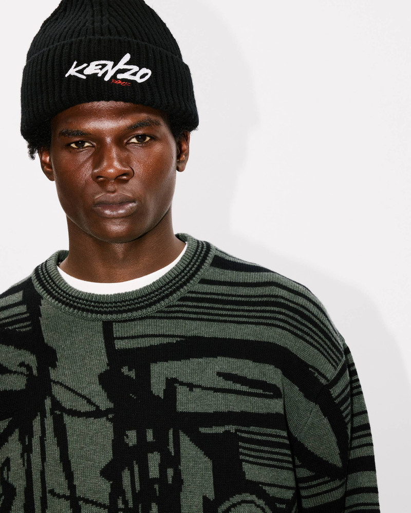 'Kenzo x Futura 2000' jumper in wool and cotton 6
