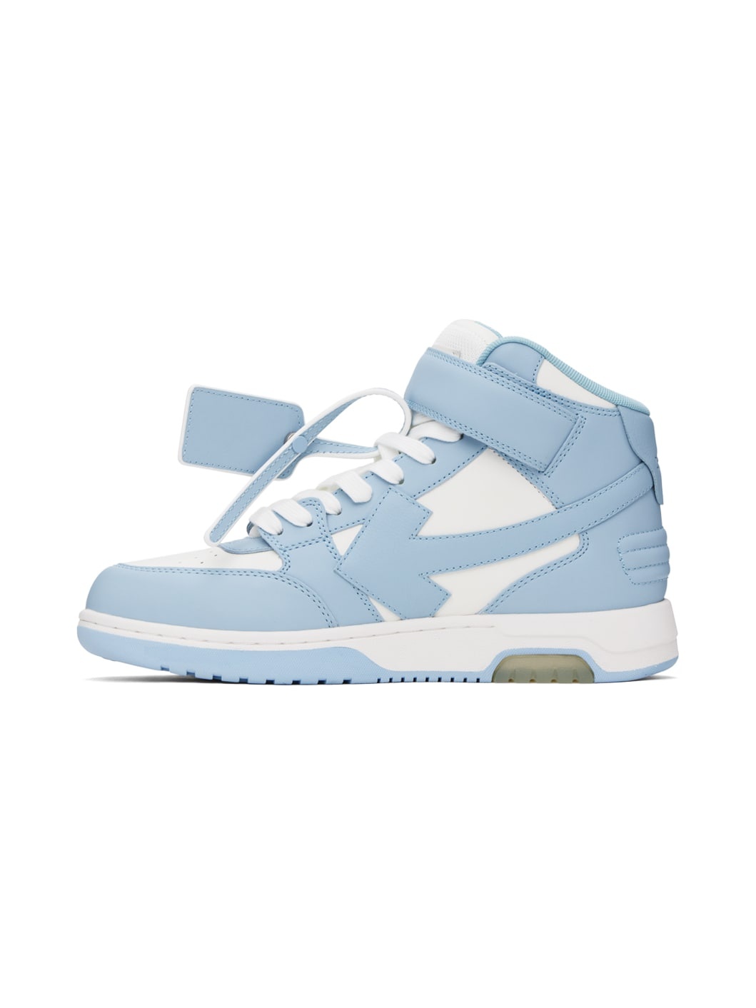 White & Blue Out Of Office Sneakers - 3