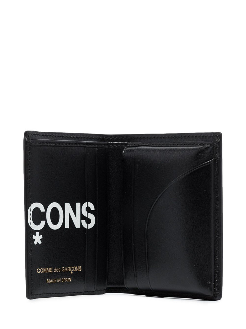 Comme Des Garçons Bi-fold wallet with logo outlook