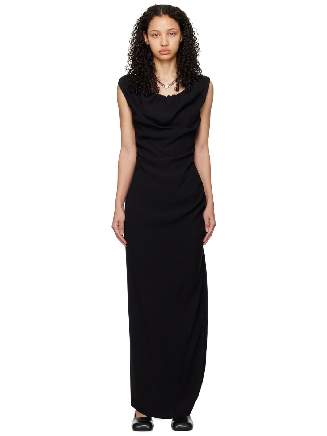 Black Ginnie Maxi Dress - 1
