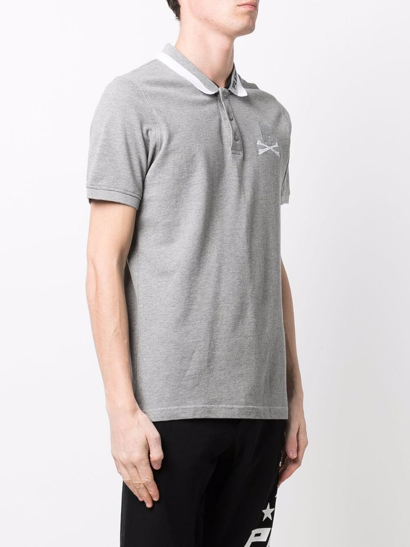 logo embroidered polo shirt 3