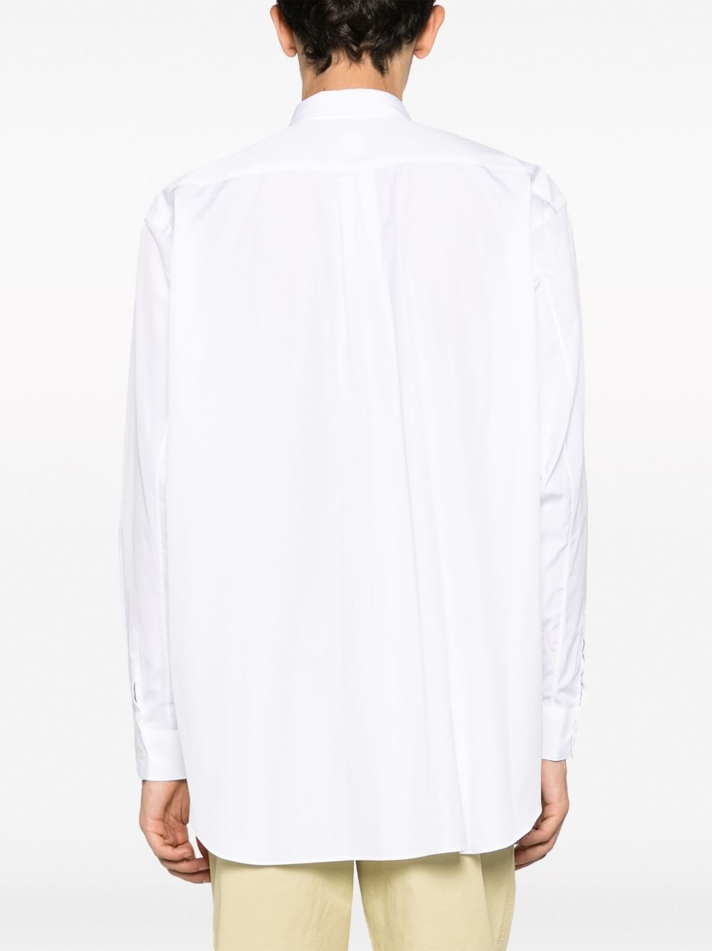 long-sleeve cotton shirt - 4
