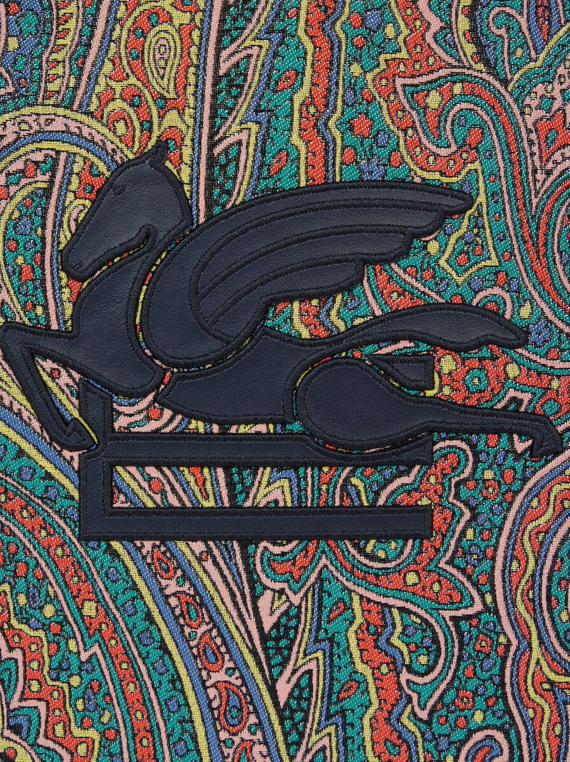 MEDIUM LOVE TROTTER BAG WITH MULTICOLOURED PAISLEY MOTIF 6