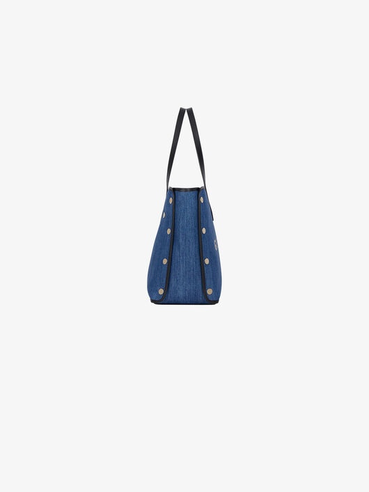 MEDIUM BOND SHOPPER IN DENIM - 3