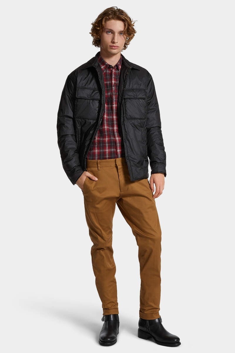 MILITARY LIGHT PUFFER SHIRT - 6