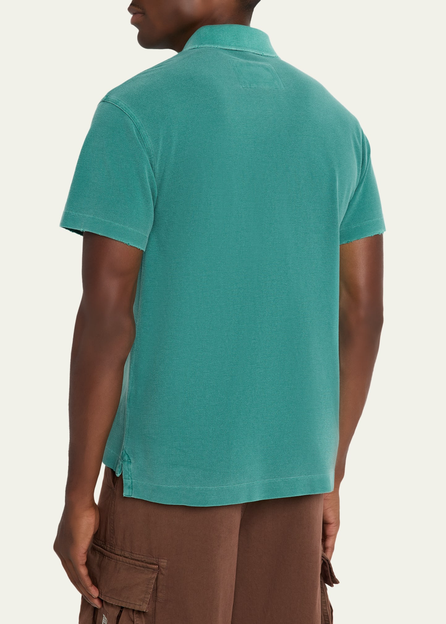 Men's Cotton Pique Polo Shirt - 3