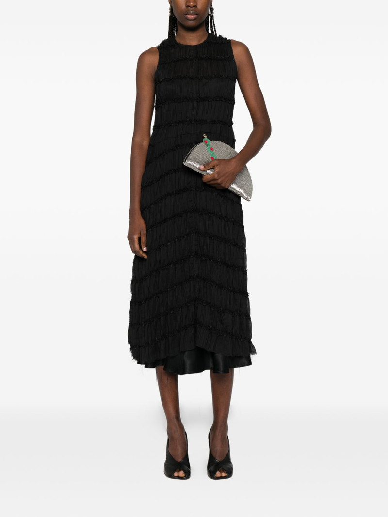 Song for the Mute ruffled midi dress (set of two) outlook