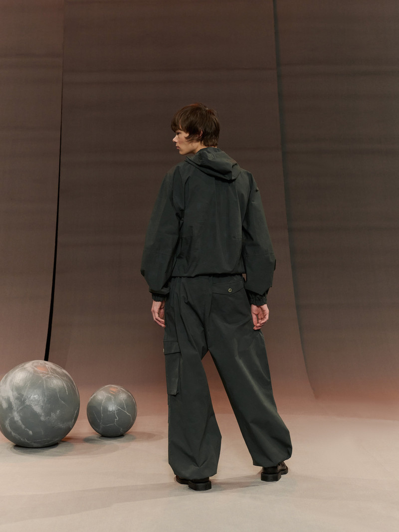 FLAT ANORAK - DARK PETROL 5