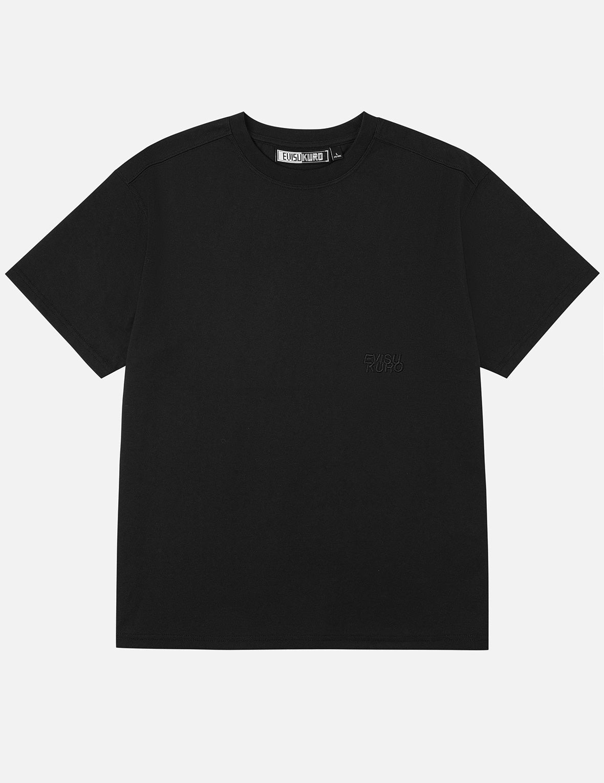 EVISUKURO Flocking and Plastisol Print Regular Fit T-shirt - 4