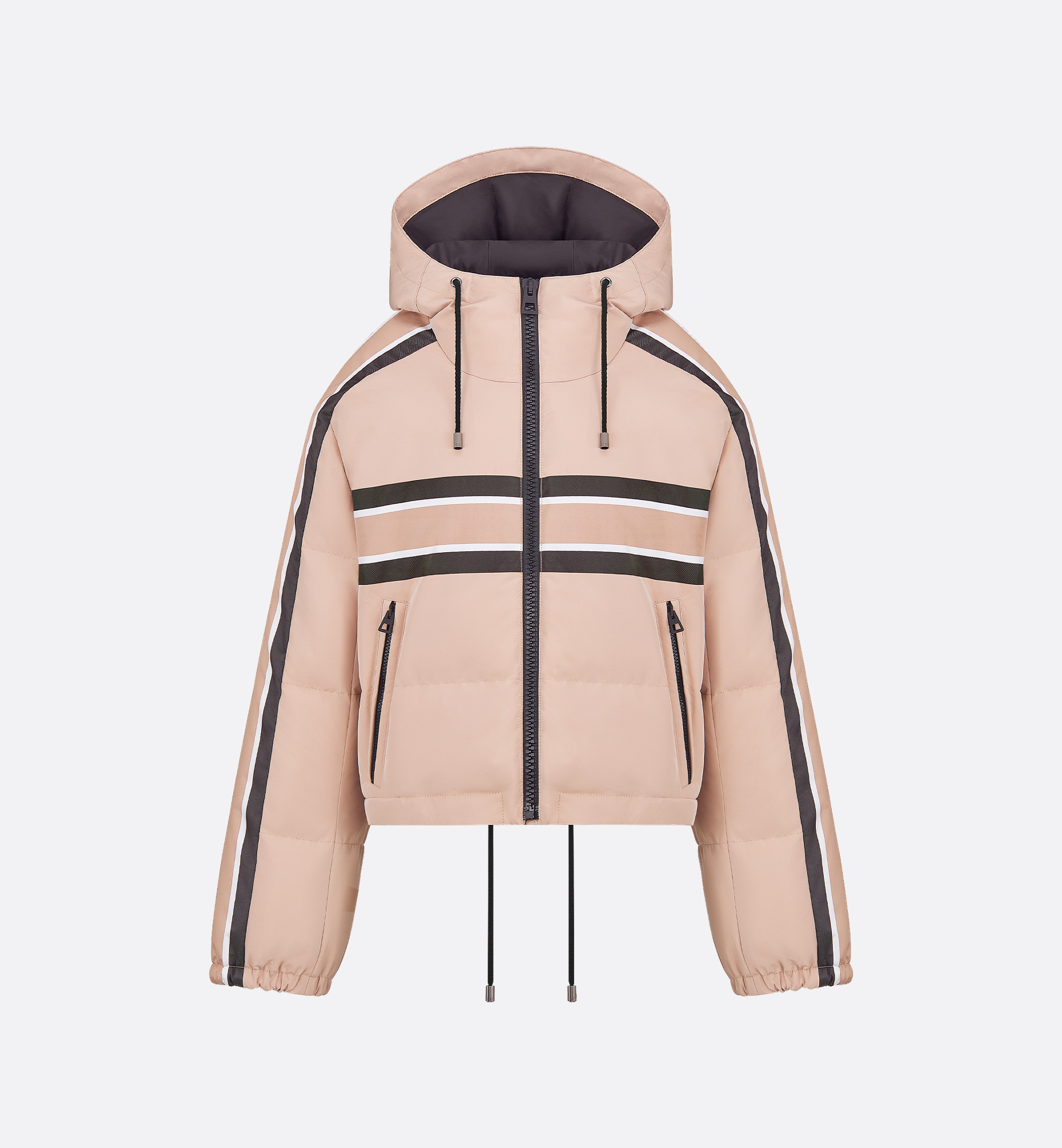 DiorAlps Hooded Cropped Puffer Jacket - 1