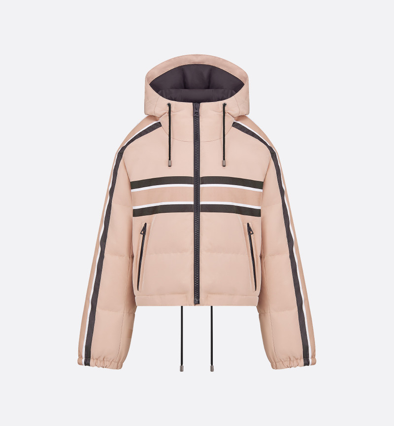 DiorAlps Hooded Cropped Puffer Jacket 1