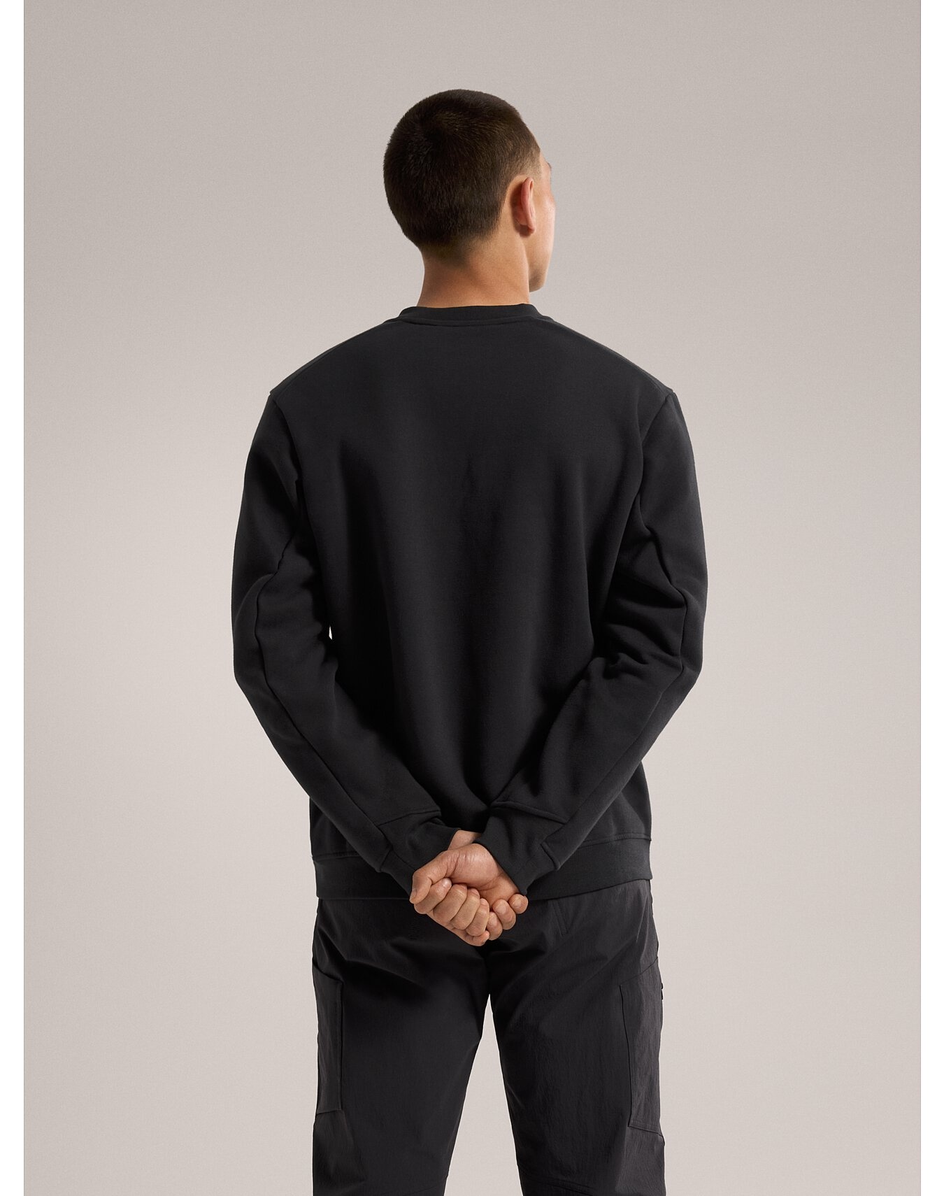 Emblem Fleece Crew Neck Pullover - 5