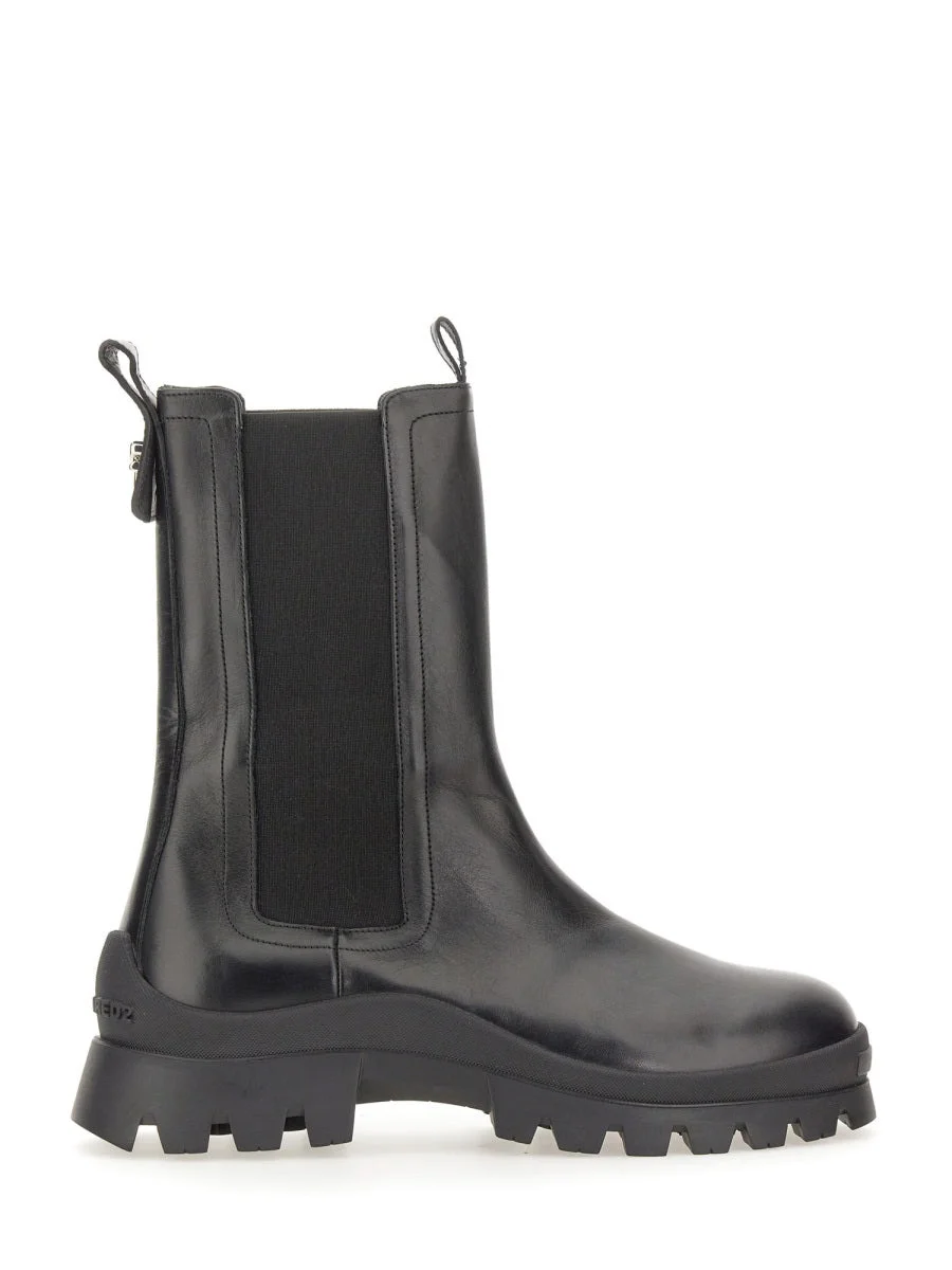 Dsquared Women Leather Boot - 1