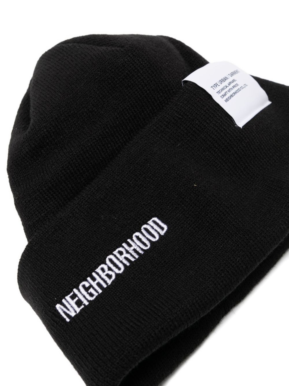 logo-embroidered beanie - 2