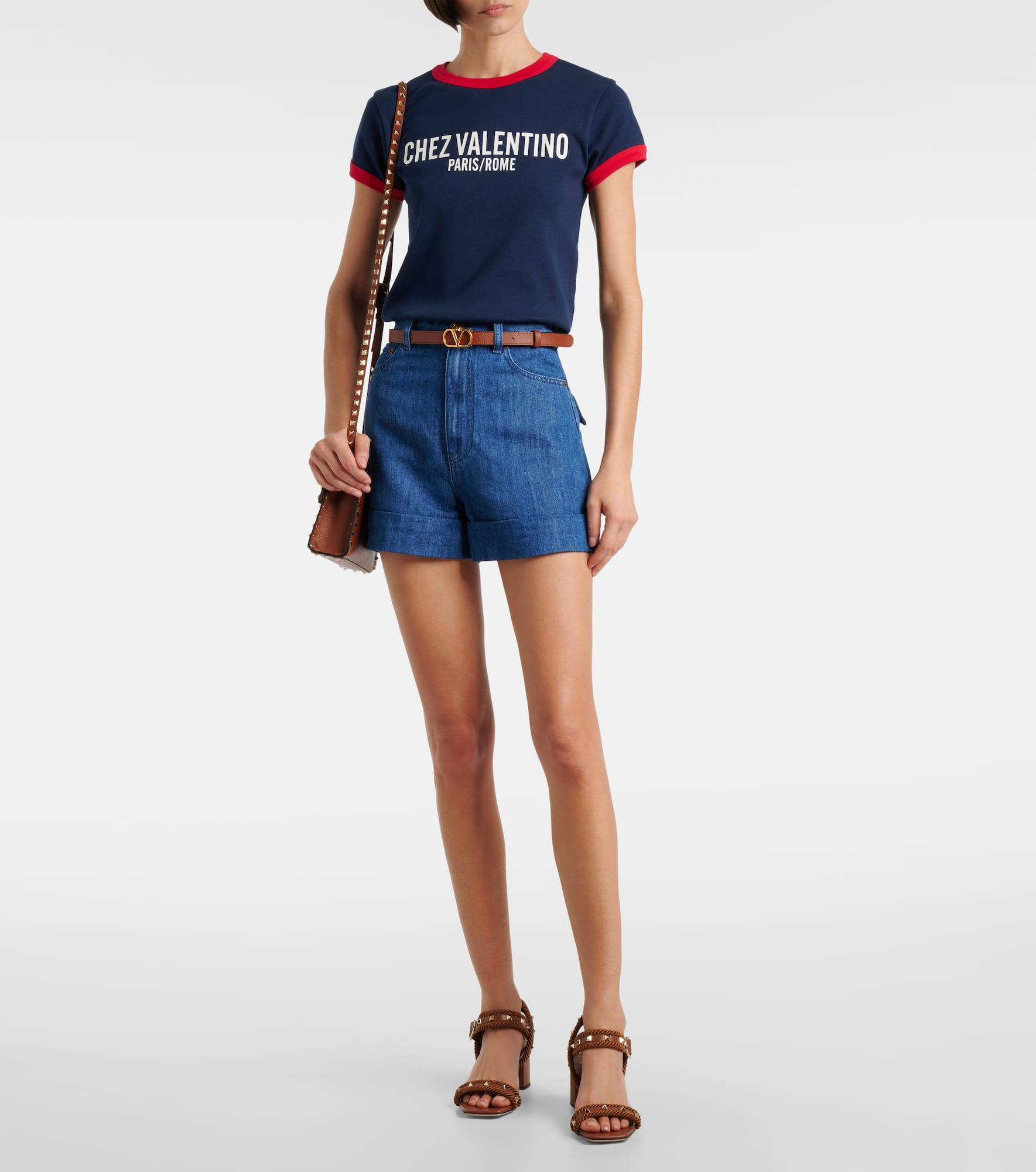 Chez Valentino cotton jersey T-shirt - 2