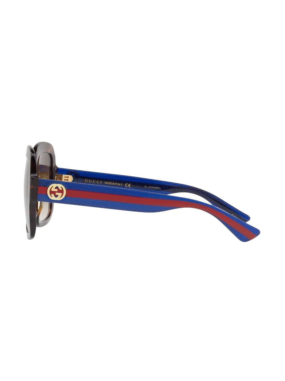 tortoiseshell square-frame sunglasses - 4