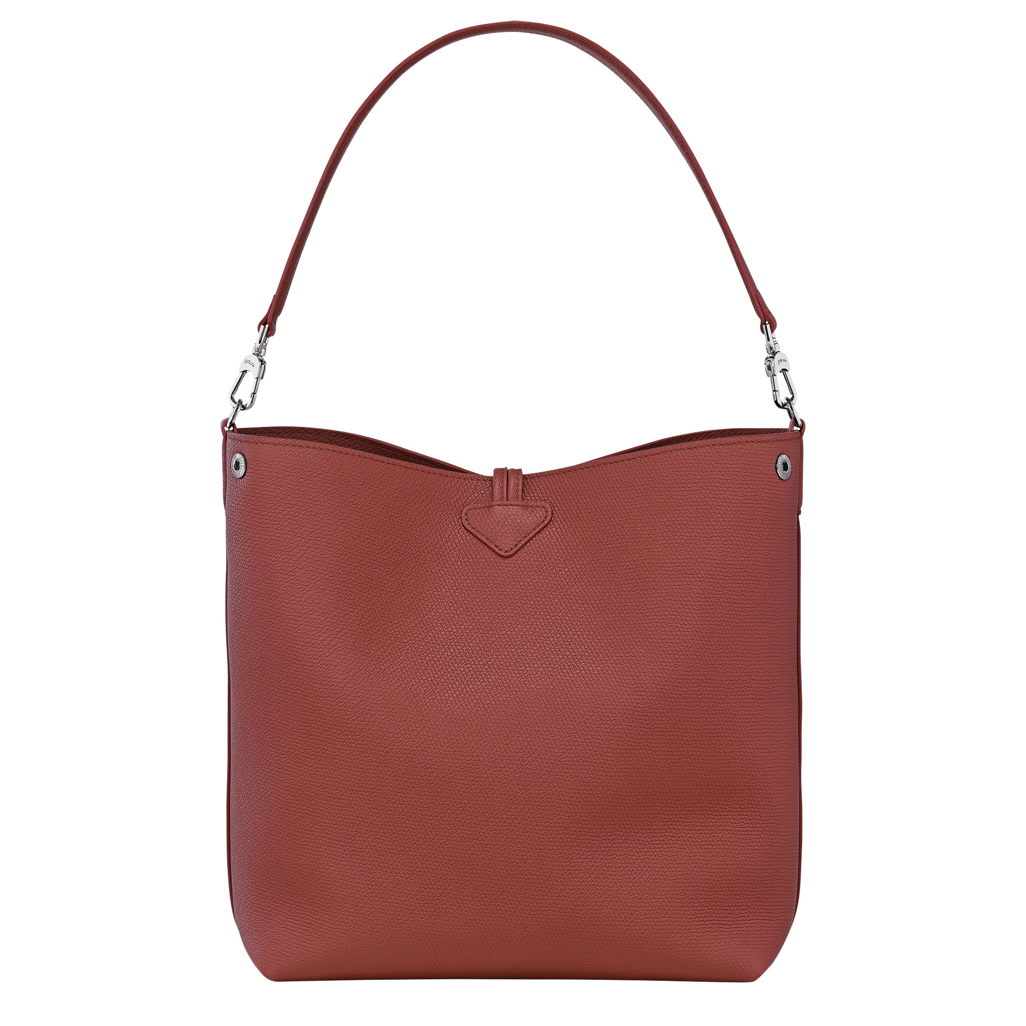 Le Roseau M Shoulder bag Chestnut - Leather - 4