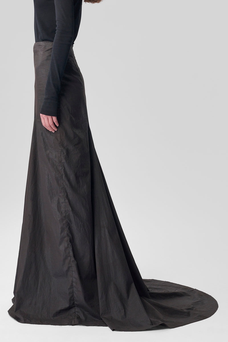 Mien X-Long Flared Pencil Skirt - 2