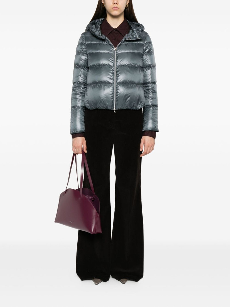 Herno hooded quilted jacket outlook