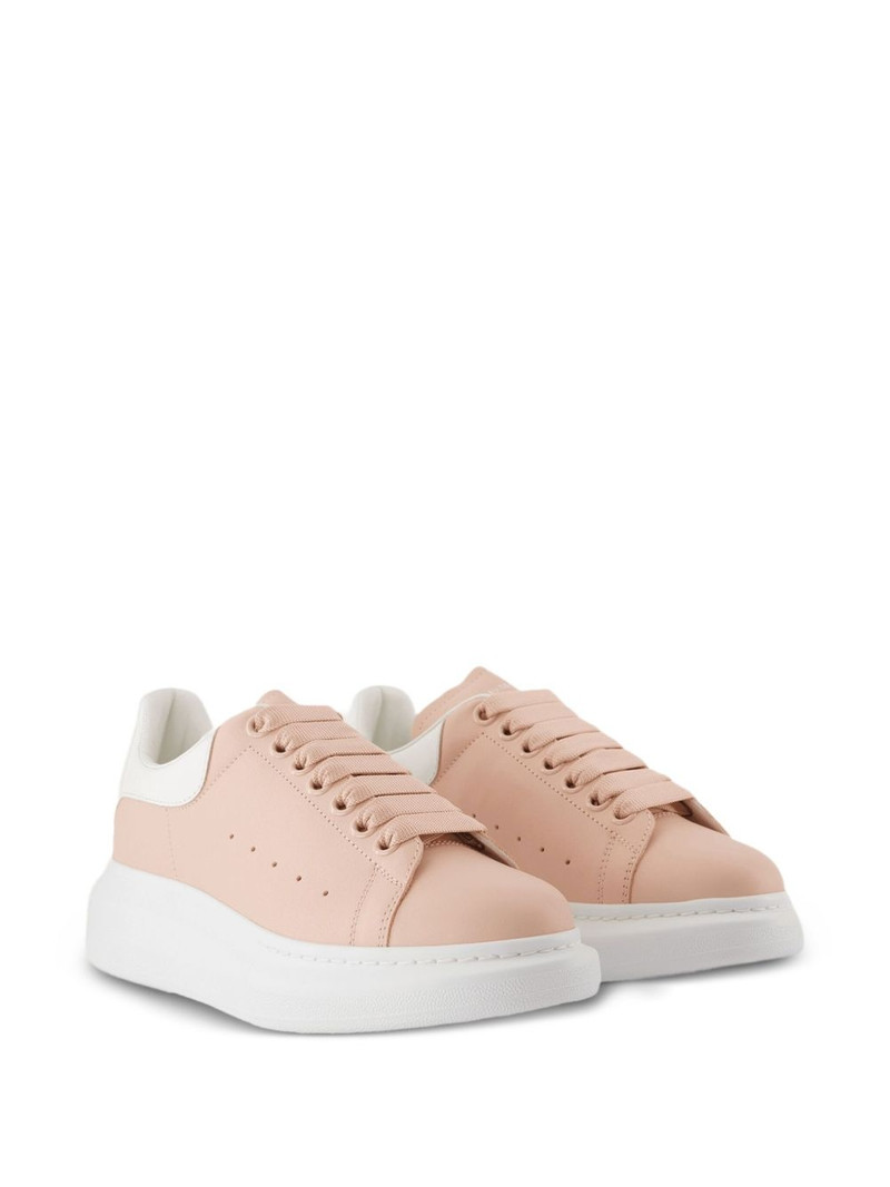 Alexander McQueen leather sneakers outlook