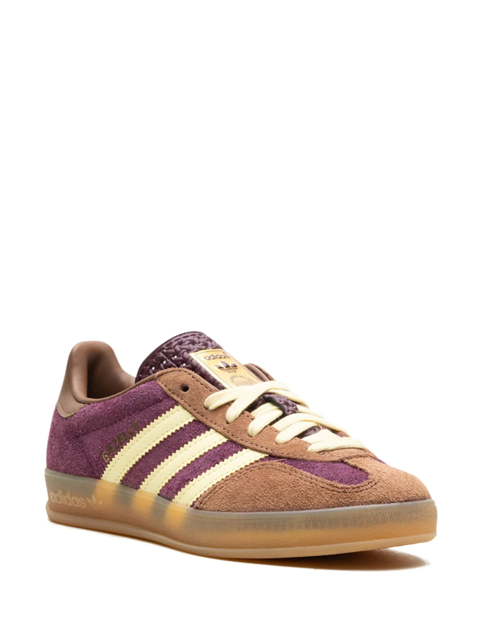 Adidas Gazelle Indoor &quot;Maroon/Almost Yellow/Preloved Brown&quot; Sneakers - 3