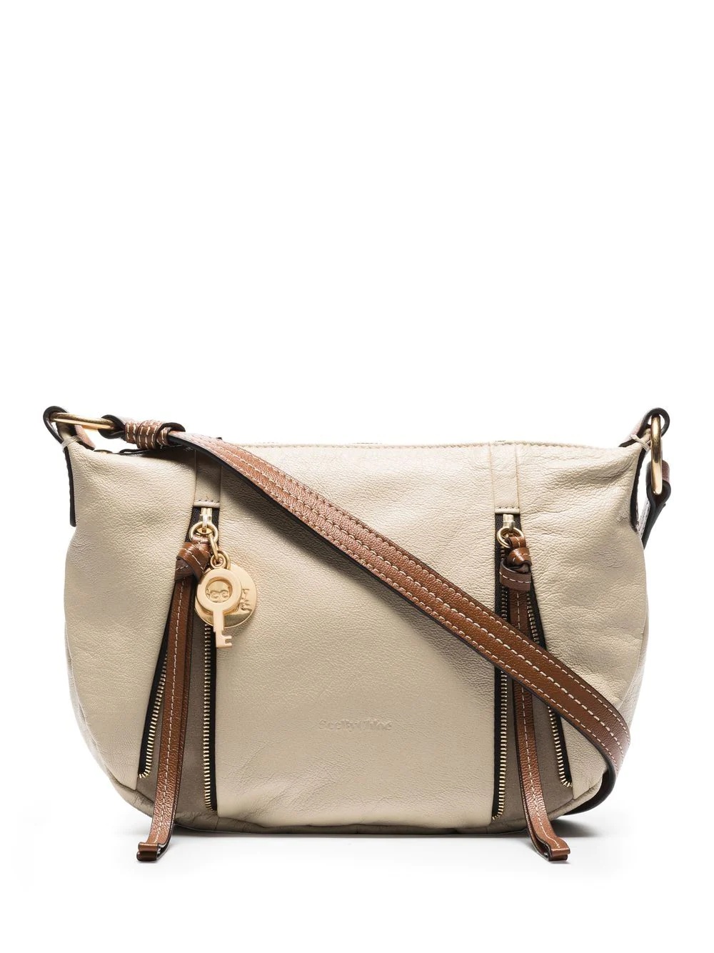 Indra leather crossbody bag - 1