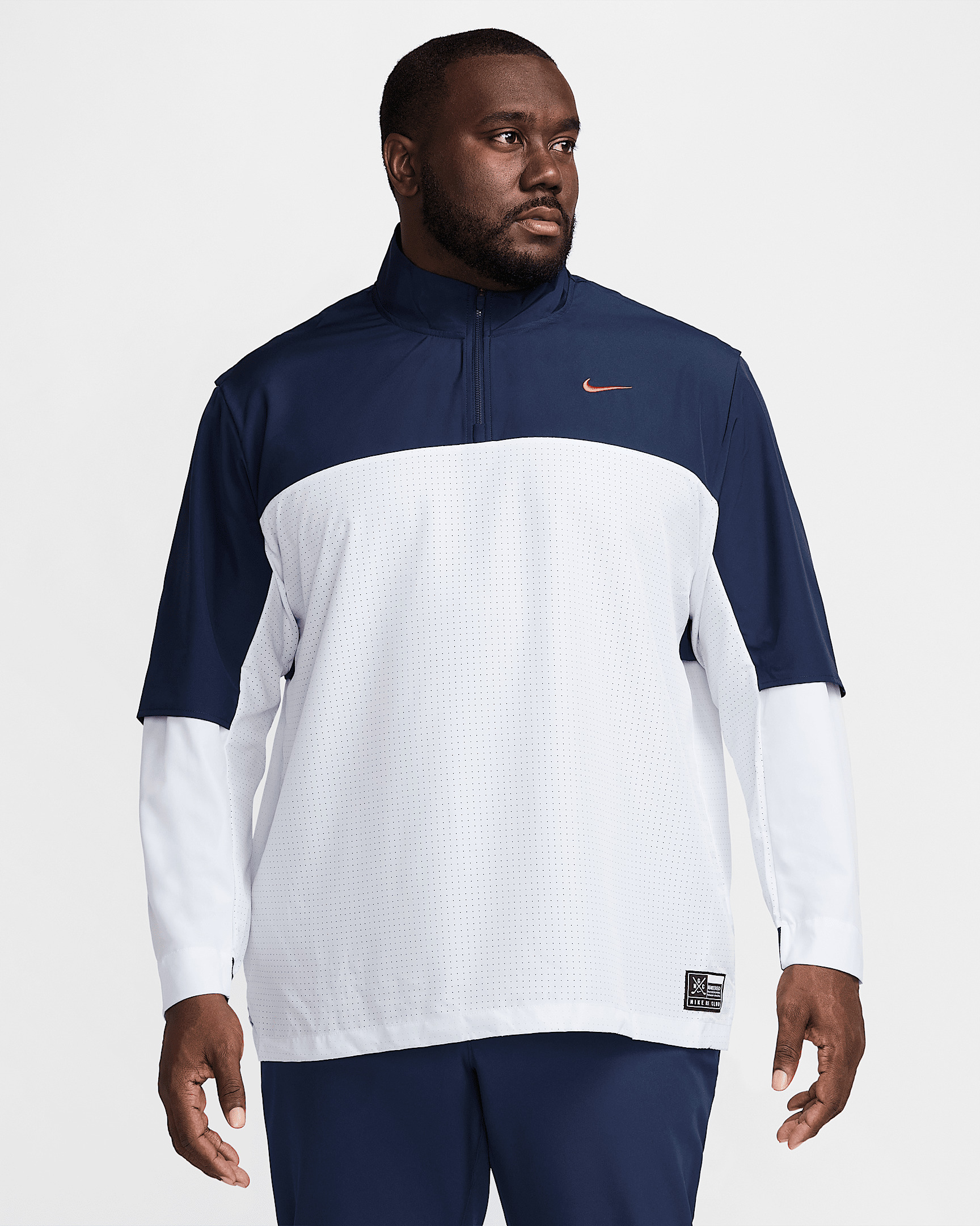 メンズウェア Nike Golf Club 1/2 Zip Golf Jacket M Nike Men's Dri-FIT 1/2 Zip Golf Jacket - Worldwide Golf Shops