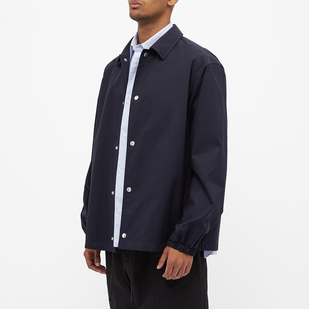 Jil Sander Back Logo Coach Jacket - 5