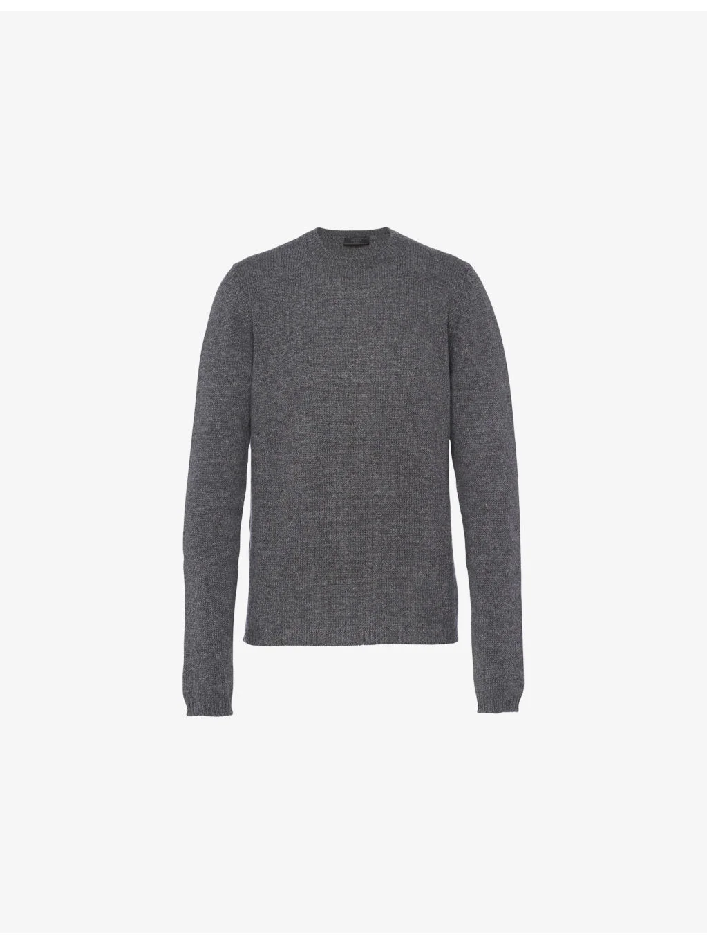 Crewneck regular-fit cashmere jumper - 1