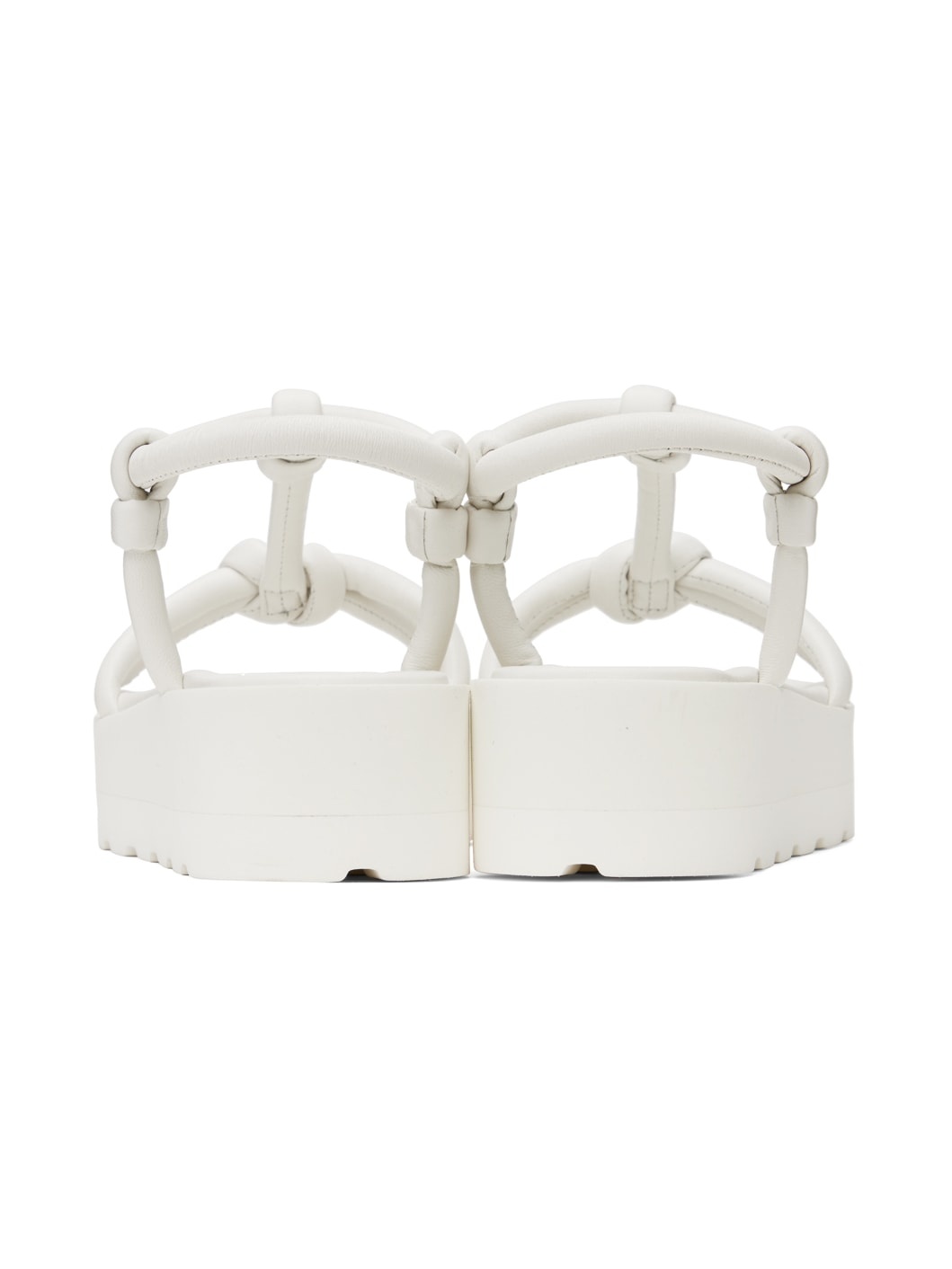 White Marine Flat Sandals - 2