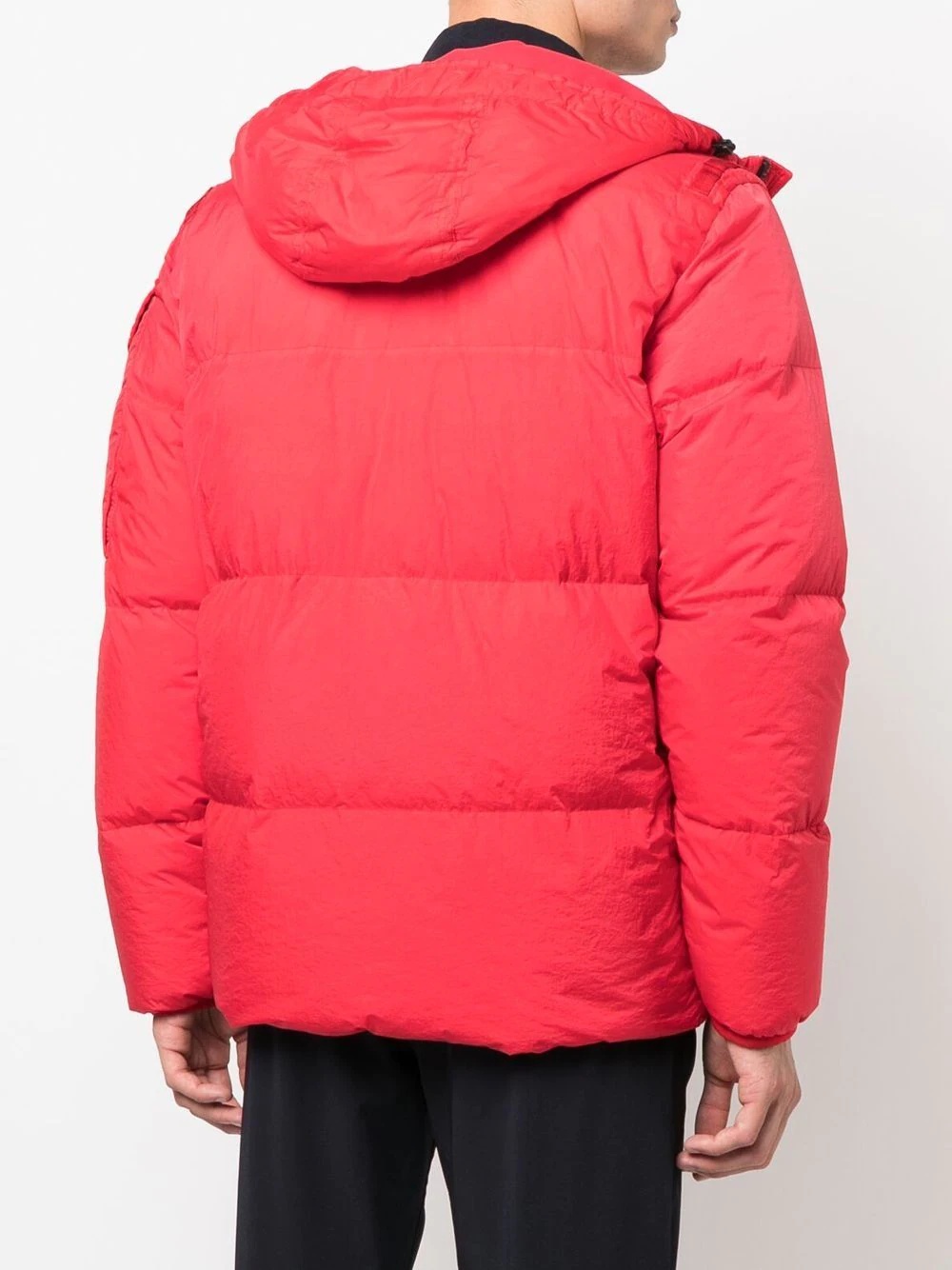 Compass-patch puffer jacket - 4