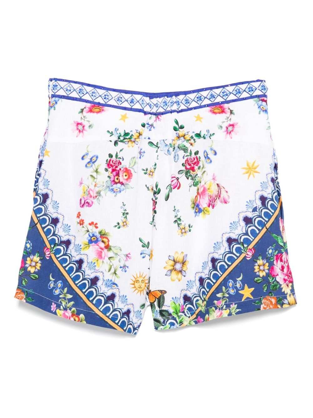 linen shorts - 2