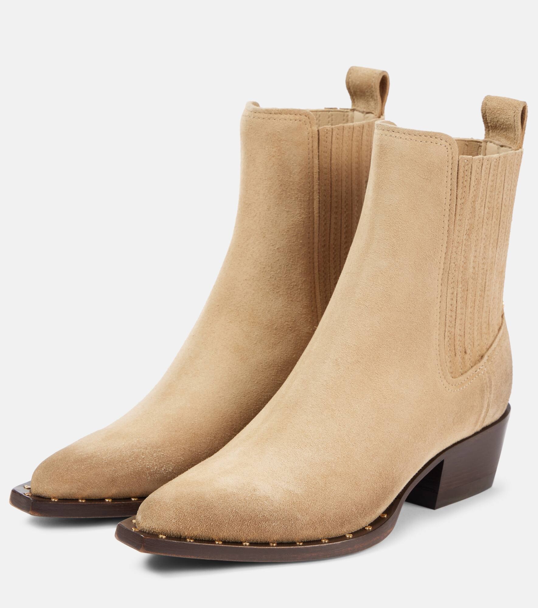 Debbie suede ankle boots - 4