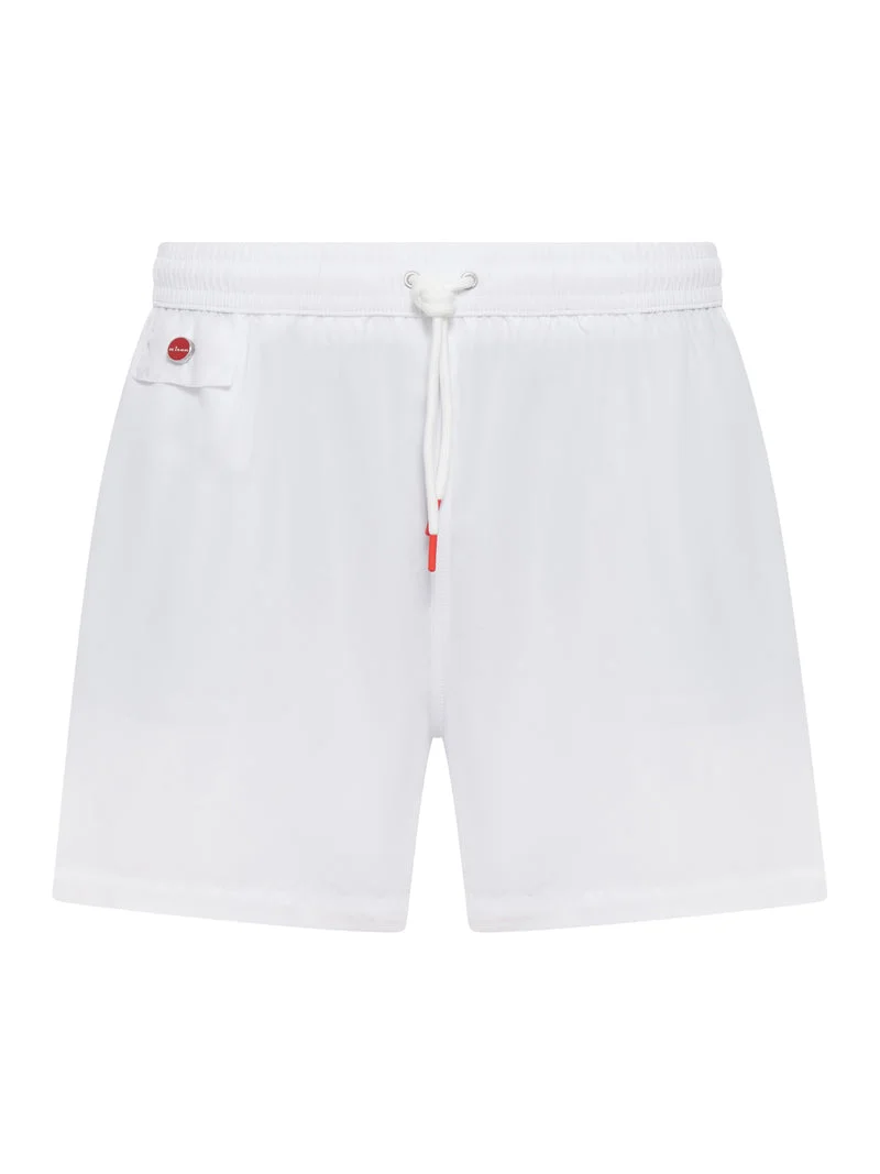 Kiton Men Short Swimsuit In Lightweight Technical Fabric - 1