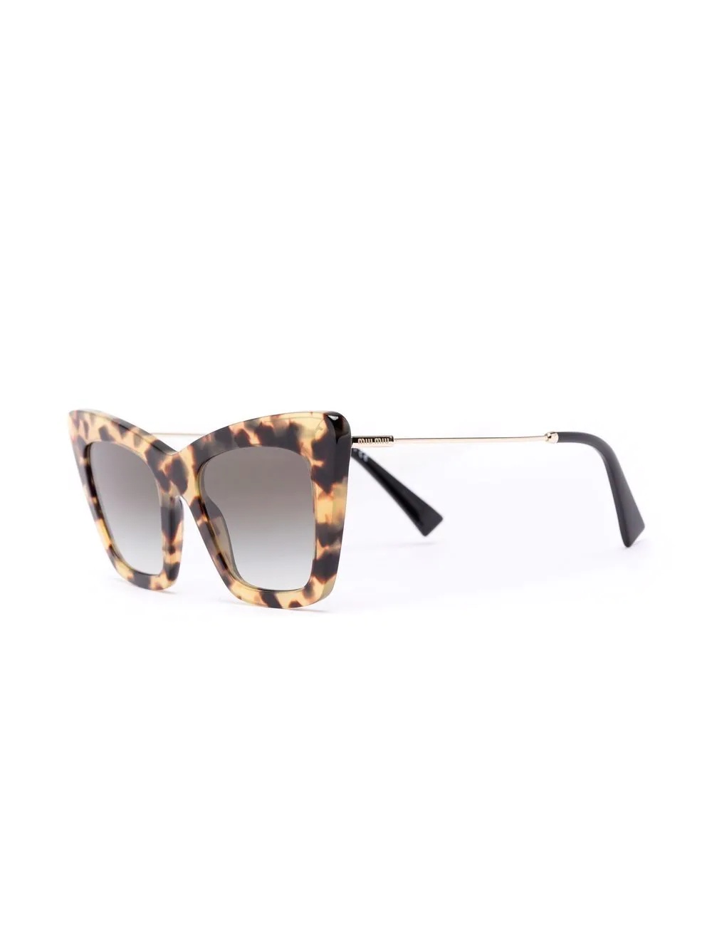 cat-eye frame gradient sunglasses - 2