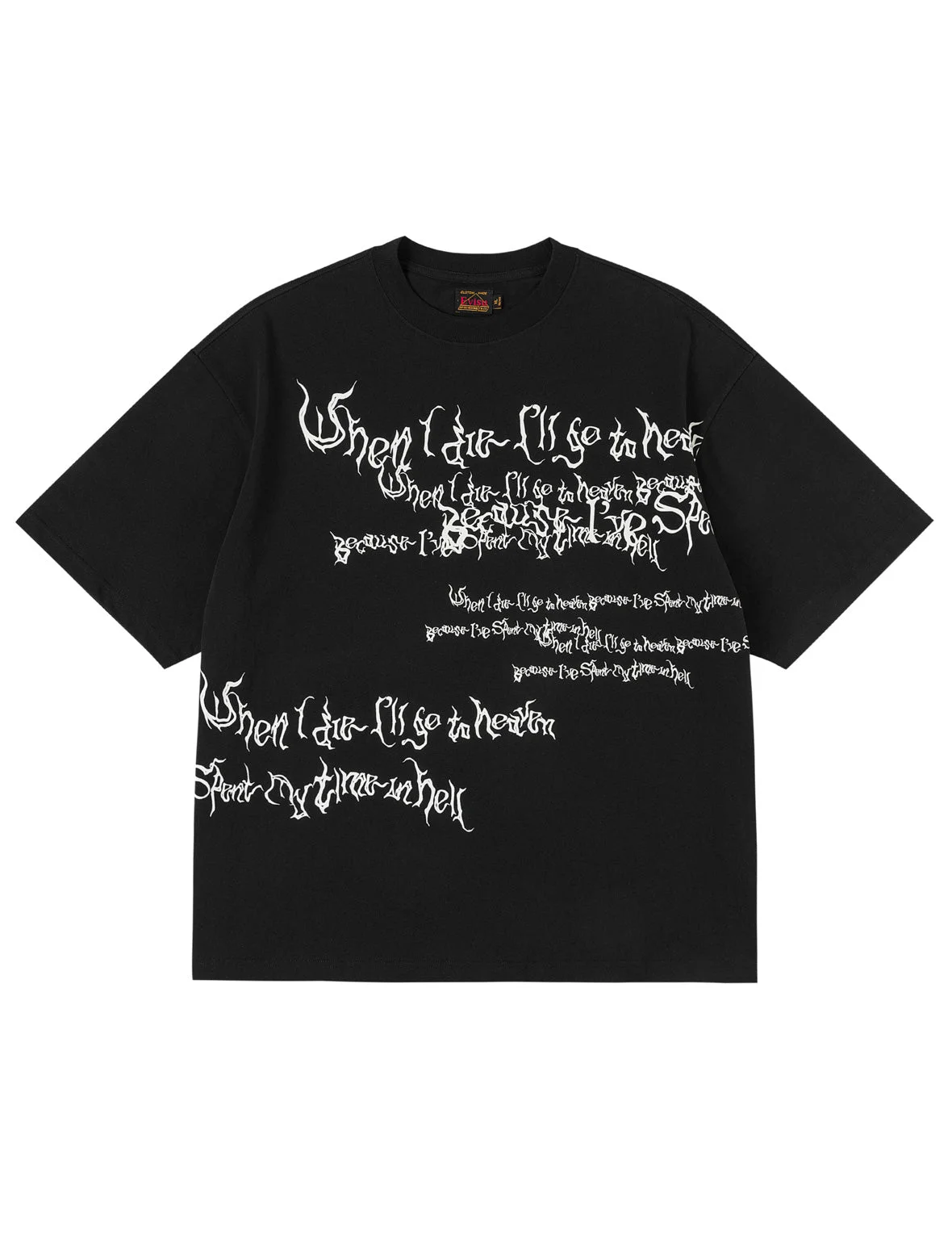 Gothic Handwriting T-Shirt - 1