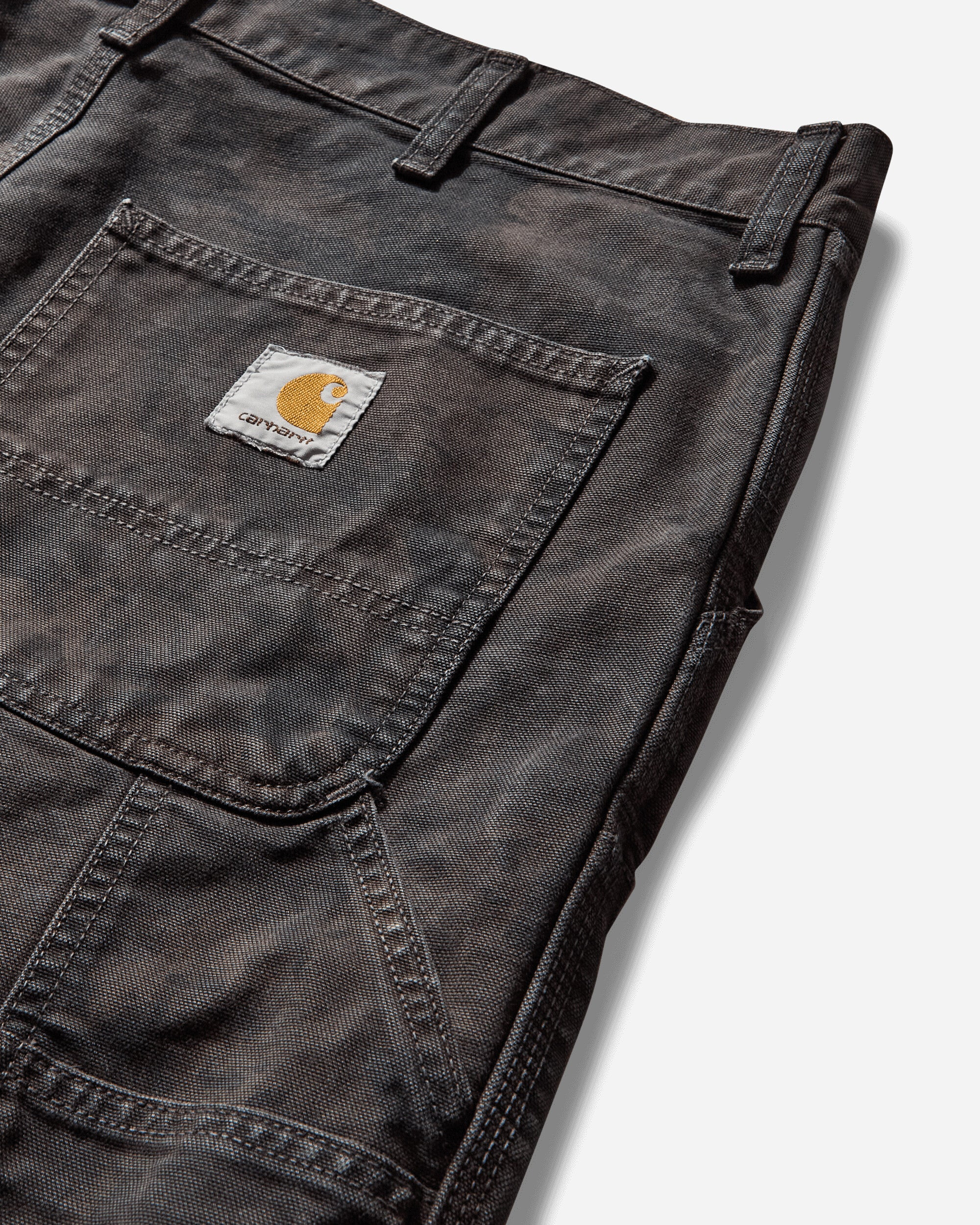 Men's Double Knee Pants Camo Combi / Graphite - 4