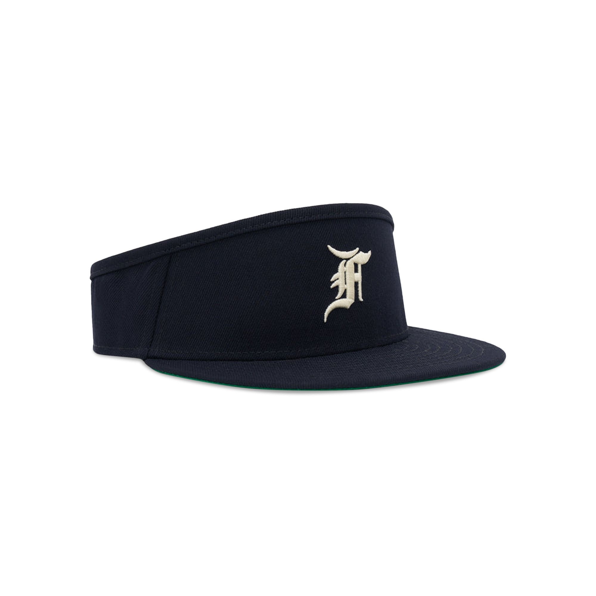 Fear of God Essentials x New Era Fitted Visor 'Navy' - 3