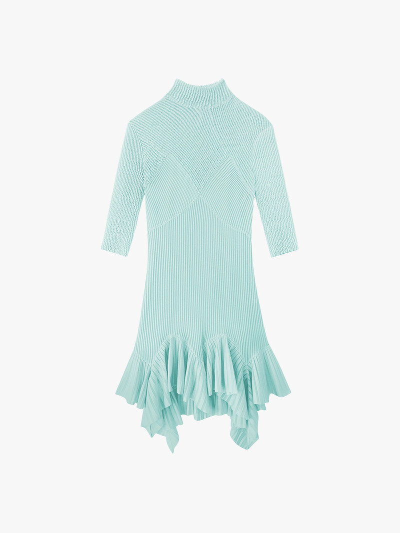 DRESS IN KNIT WITH FLOUNCES - 1