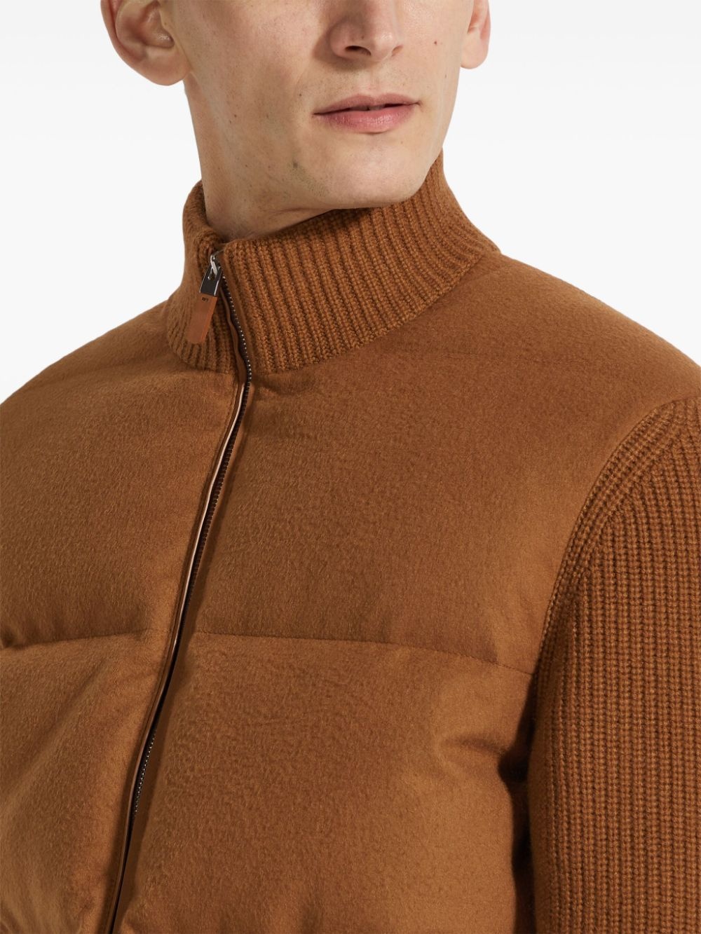Oasi cashmere padded jacket - 5