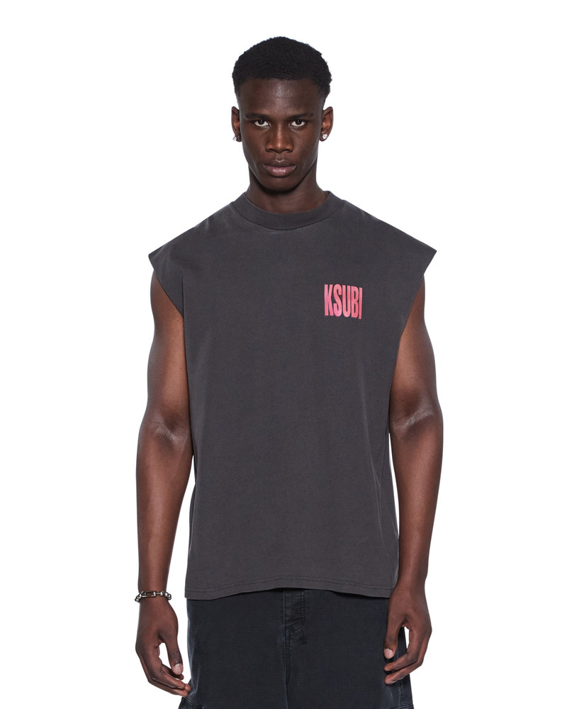 PANTHERA CUT OFF BIGGIE TEE ASH 3