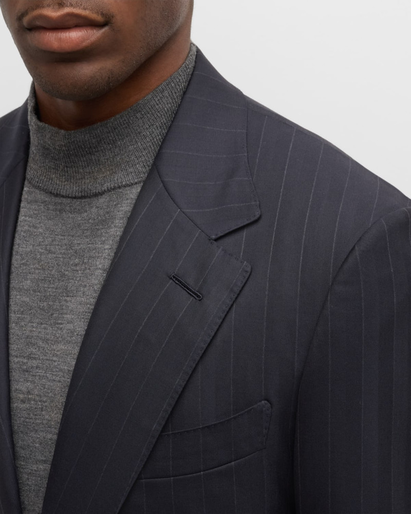 TOM FORD Men's Shelton Herringbone Stripe Suit outlook