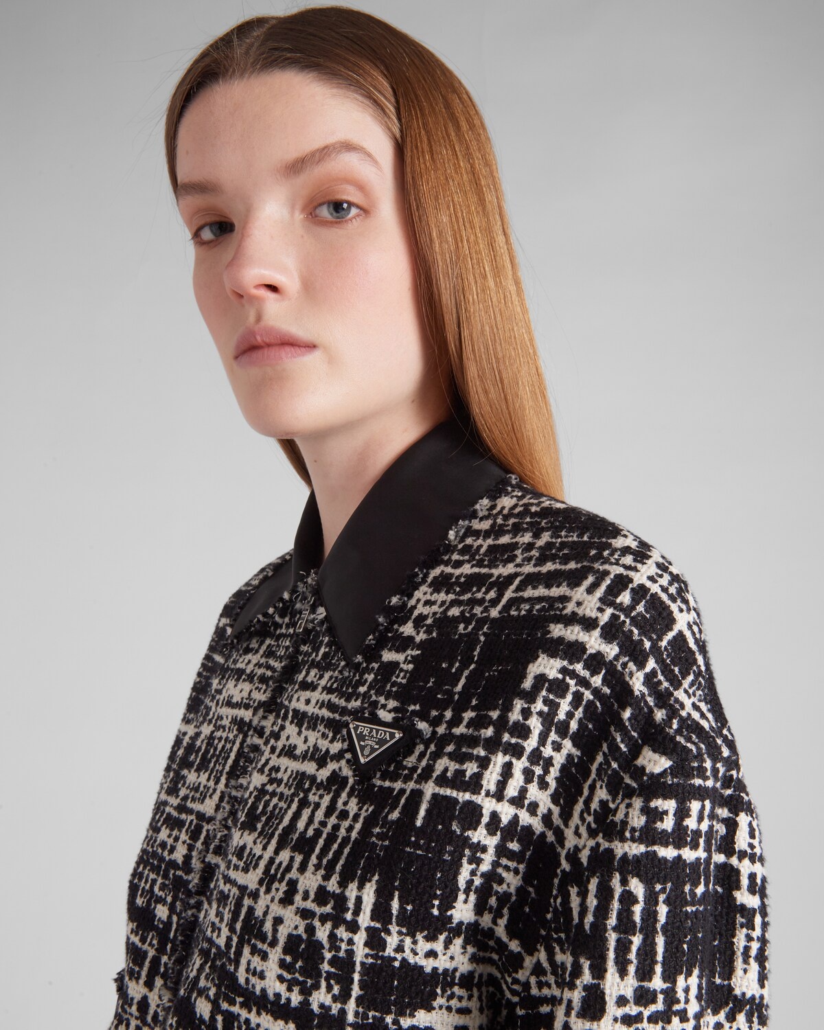 Printed fabric and Re-Nylon jacket - 3