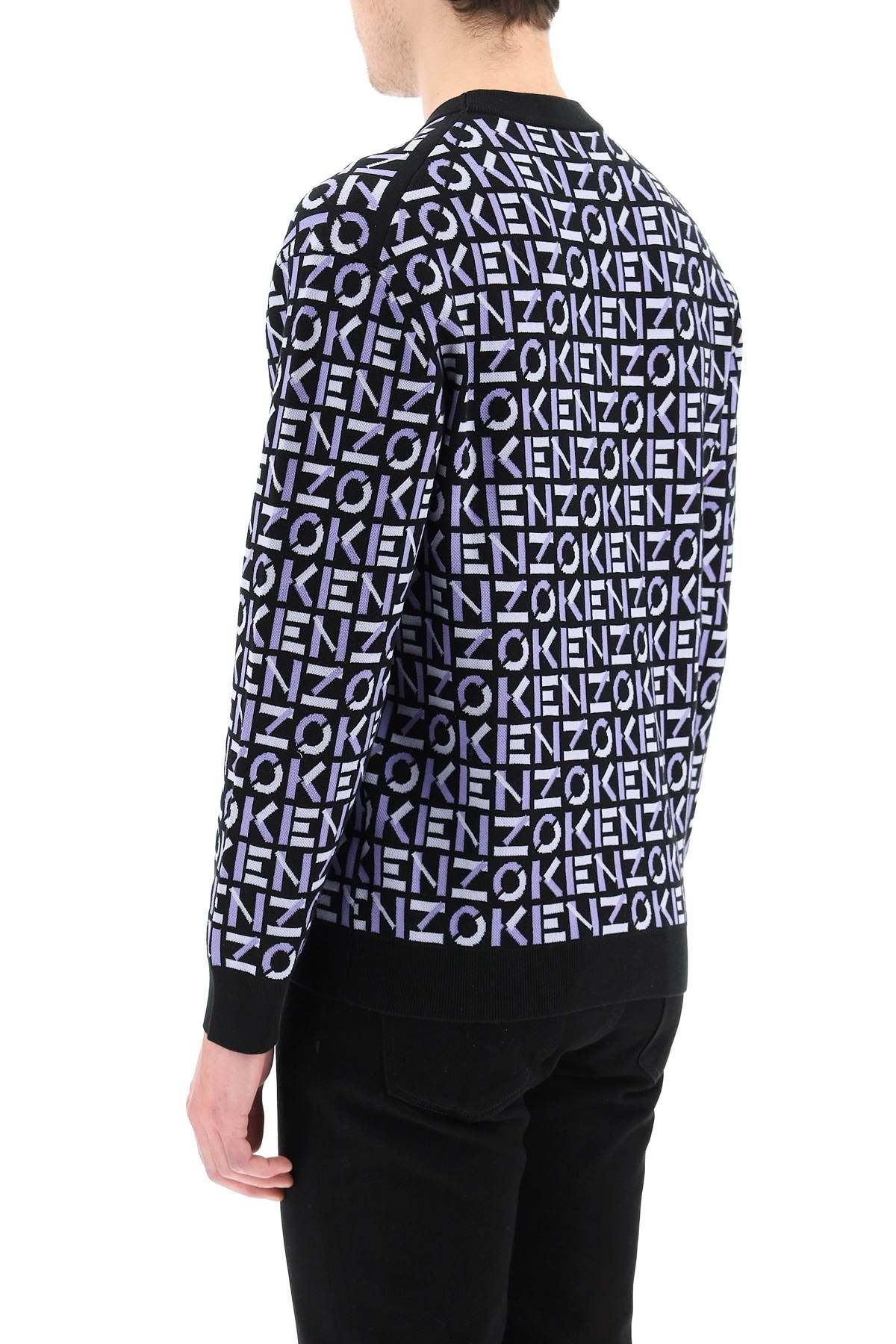 JACQUARD LOGO SWEATER - 4