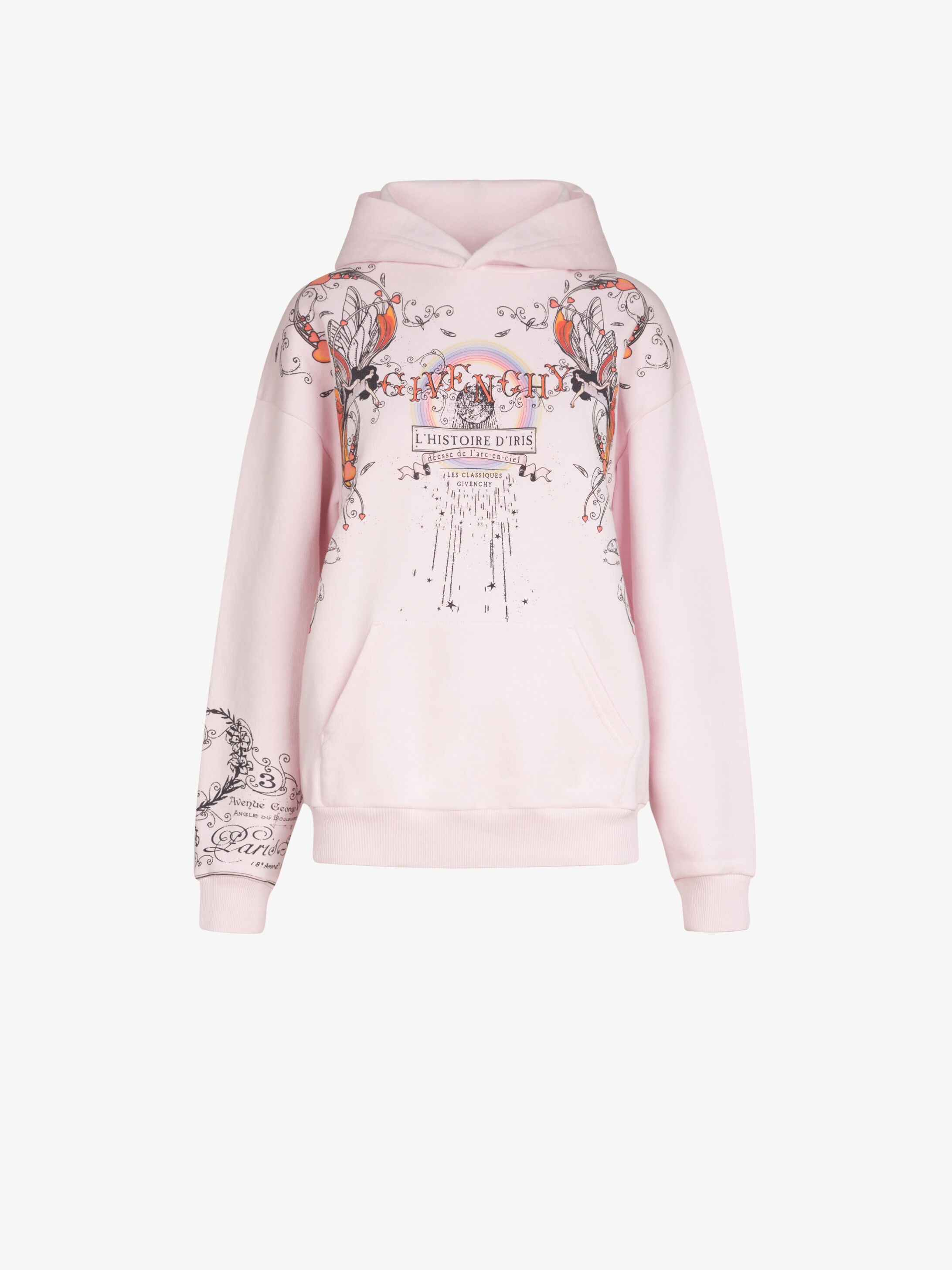 Iris story printed hoodie - 1