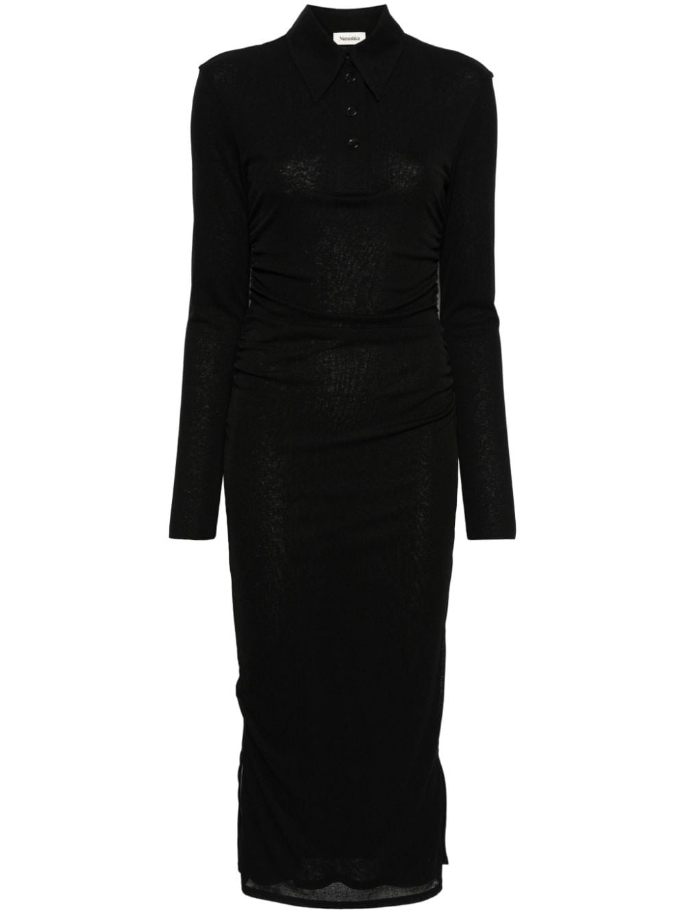 Verity ruched maxi dress - 1