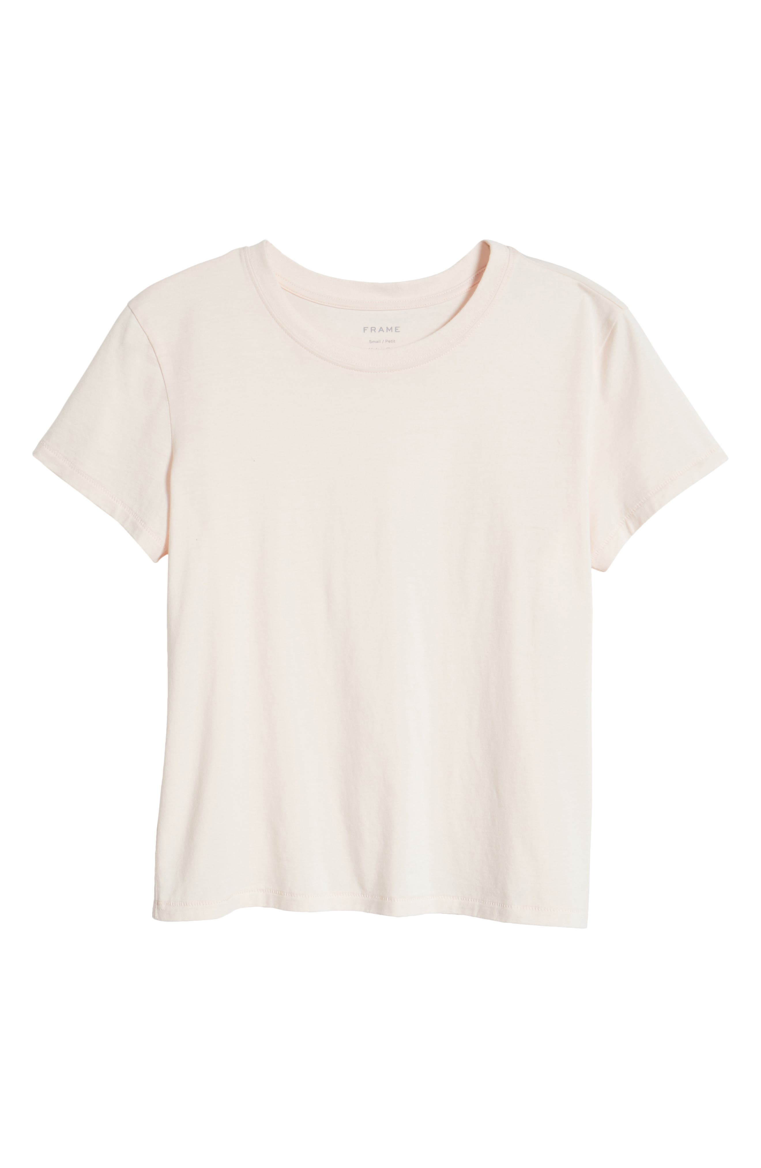 FRAME Baby Tee in Light Pink at Nordstrom - 5