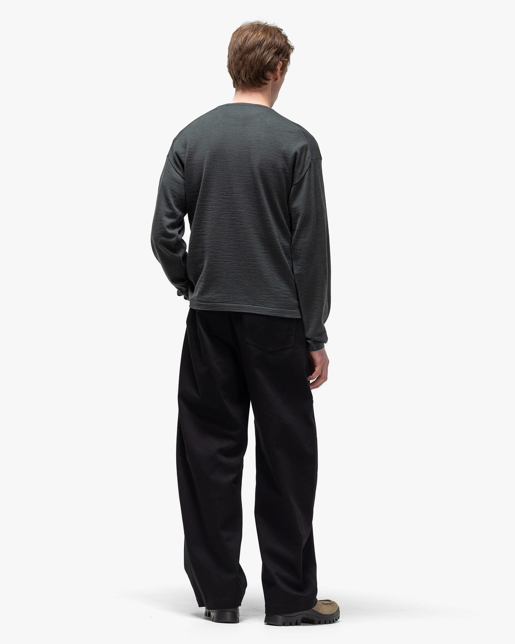 Crewneck Jumper Carbon - 3