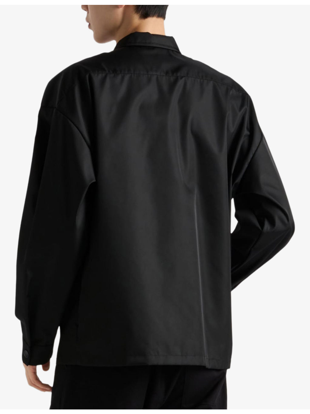Re Nylon Zip-Up Woven Shirt - 3