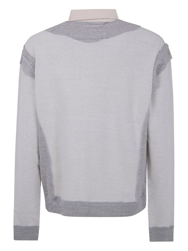 Maison Margiela textured-finish polo shirt outlook